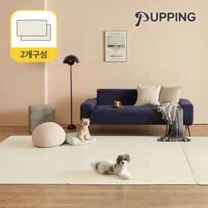 [2개구성] 퍼핑 펫매트 러그타입 모던디자인 L (240X140X0.6cm)