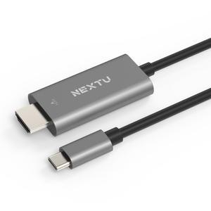 NEXT-2241TCH-BLACK USB Type-C to HDMI 케이블 1.8M 모니터