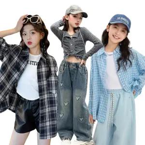 여아 주니어 봄 가을 상하복 키즈 초등학생 긴팔 긴바지 남방 청자켓 점퍼 아동복 청바지 트레이닝복 의류