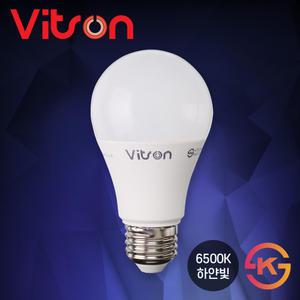비츠온 LED 전구 10W 주광색 삼파장 램프 벌브