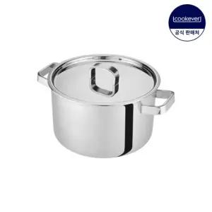 쿡에버 Cook304 프리미엄 인덕션 통5중 스텐 양수 냄비 24cm