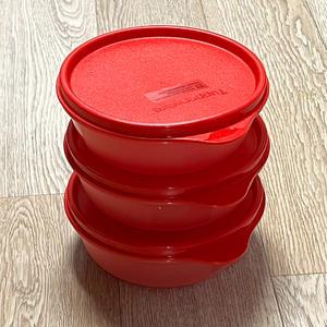 타파웨어 모듈러 밀폐용기 원형볼 이유식용기 반찬통 300mL