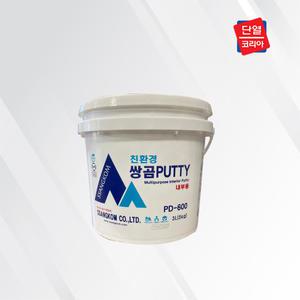 친환경 쌍곰 퍼티 빠데 5kg 핸디코트 내부용/외부용  석고보드 구멍/벽 구멍 메우기/이보드 틈새 메우기