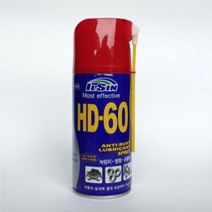 일신 HD-60 녹방지 방청제 방청윤활제 360ML[프라스틱노즐 일체형, 스틸노즐 일체형]