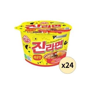 오뚜기 진라면컵 매운맛 110g x 24개