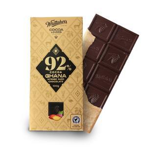 휘태커스 코코아 러버 다크 초콜릿 92% 100g x 20개