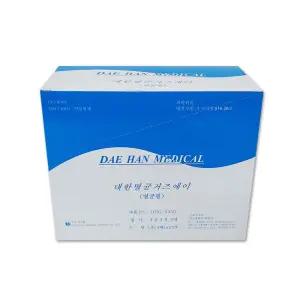 대한 멸균거즈 에이 3인치(7.5cm) 5매 20포 소독거즈 멸균필 드레싱 가아제
