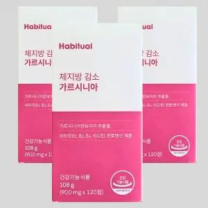 체지방 감소 가르시니아 120정 x 3개 6개월분 체지방 탄수화물컷 팻다운 다이어트