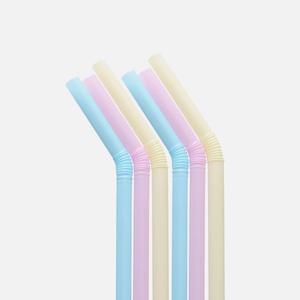 주름빨대 7x 21cm 자바라 스트로우 혼합 10000개 벌크