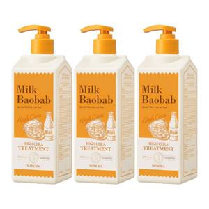 밀크바오밥 하이세라 트리트먼트 미모사, 500ml, 3개