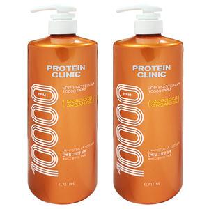 엘라스틴 프로틴 클리닉 10000 단백질 고영양 샴푸 1000ml 2개