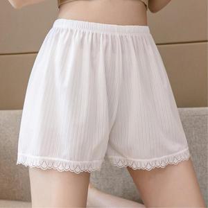 여자 부드럽고 시원한 헐렁 레이스 속바지 몸에안붙는 미씨 피부보호 40대