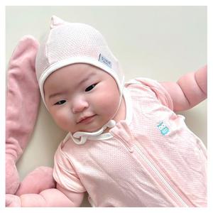 스칸디맘 신생아 보넷