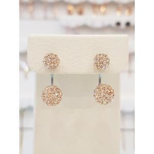 볼라레 세이브존01 결혼기념일선물 오스트리아 스톤 골든볼 투웨이 귀걸이 sse648