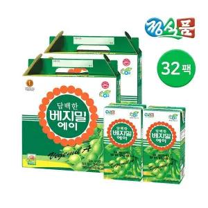 갤러리아 정식품 담백한 베지밀 A(에이) 두유 190ml 32팩
