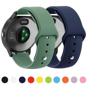 실리콘 손목 밴드 스트랩 삼성 갤럭시 워치 46mm SM-R800갤럭시 워치 42 SM-R810 mm 스마트 워치