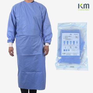 케이엠헬스케어 일회용 비멸균 수술가운 SMS 보호 40벌 XL KM Healthcare SMS Sugical Gown