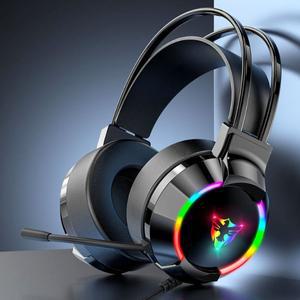 [기타]가상 7.1 RGB 게이밍 헤드셋 U301 서라운드 스테레오 입체 음향 USB 타입 고감도 마이크