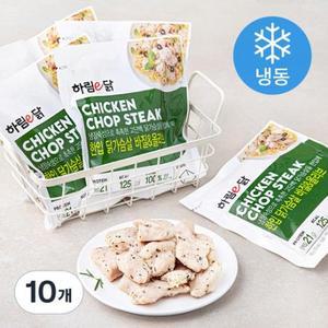 하림 이닭 한입 닭가슴살 바질 & 올리브 (냉동) 100g, 10개 one option