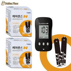 케어센스N 혈당측정기 + 시험지 100매 검사지 측정지 스트립 당체크지 G