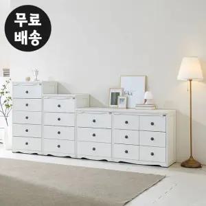 디베 서랍장 세트 4종 체스트 와이드(5단/4단/3단)
