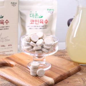 도도나 나도 요리왕 더존 코인육수 깊은맛 3.3g × 60정 1팩+1팩