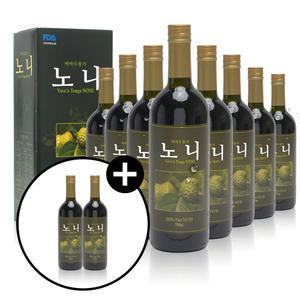바바우 통가노니 무첨가 200일 숙성원액 100% 750ml x 8병+2병 (총 10병)