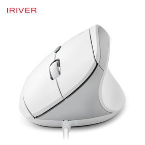 아이리버 항균처리 컴팩트 EV100 항균 유선 버티컬 마우스 화이트