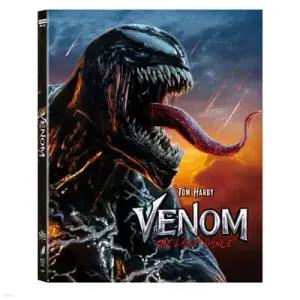 [Blu-ray] 베놈 : 라스트 댄스 (2Disc, 4K UHD + BD 렌티큘러 오링케이스 스틸북 한정판) : 블루레이 /4/2 14시 오픈! (베놈 )