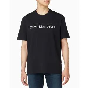 갤러리아 CK진 25 S/S[남]레귤러핏 인스티튜셔널 로고 반팔 티셔츠(4RAB810-UB1)