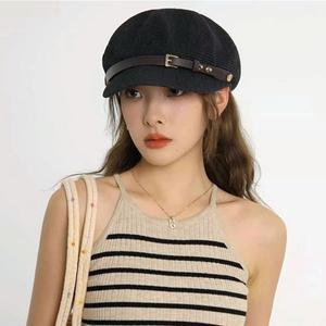 [기타]메쉬모자 여자 메쉬모자 벨트 뉴스보이캡 마도로스캡