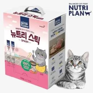 동원 뉴트리플랜 뉴트리스틱 대용량 츄르 참치 연어(100p)