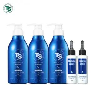 [티에스]뉴TS쿨샴푸 500g3개+TS쿨링부스터 100g2개