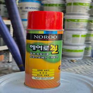 노루페인트 에어로칠 방청 스프레이 철재 녹방지용 속건형 적갈색 420ml