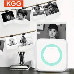 C15 미니 포토 프린터 프린터기 80pcs 핸드폰사진인화기 기계 콜라보 체키