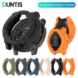 Garmin Instinct 3 AMOLED 45mm 충격 방지 연질 실리콘 파손 보호 쉘용 케이스 커버