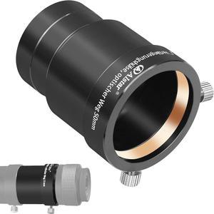 Alstar 2인치 망원경 접안 렌즈 연장 튜브 어댑터 - 광학 길이 50mm 스탠드 및 필터 나사 포함