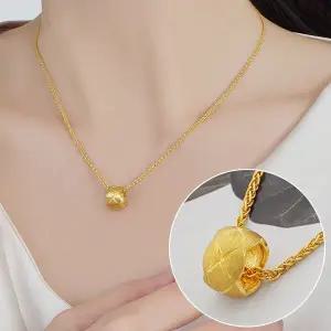 [Byeolirang]엑스컷팅 순금목걸이 24K 11.25g 18k장식 별도증정