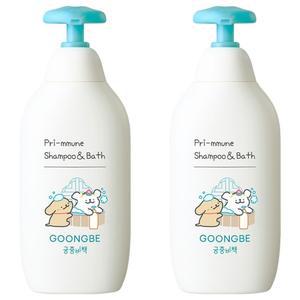 궁중비책 프리뮨 유아바스 유아용 샴푸 앤 바스 350ml 2개