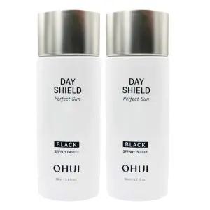 오휘 데이쉴드 퍼펙트 선 블랙 80ml+80ml 미백 선크림