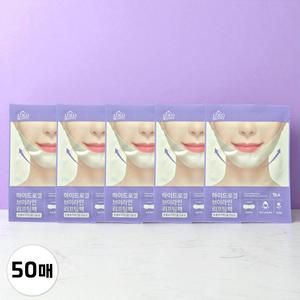 로로스키니 하이드로겔 브이라인 리프팅팩 콜라겐 겔 마스크 패치 10매 5박스