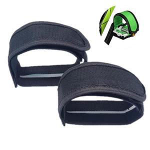 1/2PCS 나일론 자전거 페달 스트랩 발가락 클립 벨트 Adhesivel 테이프 고정 기어 사이클링 Fixie 커버 액
