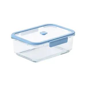 네오플램 베큐씰 내열유리 진공 밀폐용기 직사각 1500ml