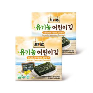 엘빈즈 유기농 어린이김 건강한맛