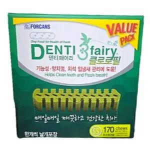 포켄스 덴티페어리 클로로필 벨류팩 강아지 덴탈껌 SS 170개입 860g