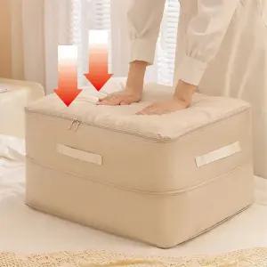 정수몰 이불 정리함 가방 수납함 보관함 패브릭 파우치 리빙박스