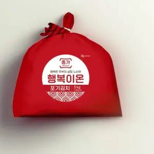 행복이온 종가집 종가 포기배추 배추김치 5kg