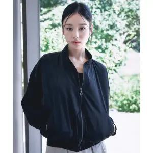매장정품 셀렙샵에디션 CELEBSHOP EDITION 25FW 니트블럭 셔링 봄버점퍼 2060587126 129337