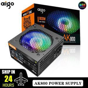 DS 6N AIGO 120MM BTC 220V 장치 500W 1000W ATX 컴퓨터 700W 공급 800W 전원 AK PSU PC 600W 데스크탑 RGB 게임