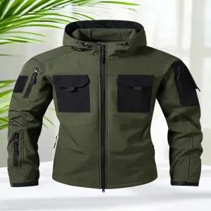 전술 자켓 재킷 작업복 밀리터리 야상 바람막이 가을 겨울 방수 남자 야외 Softshell 하이킹 사냥 코트 멀